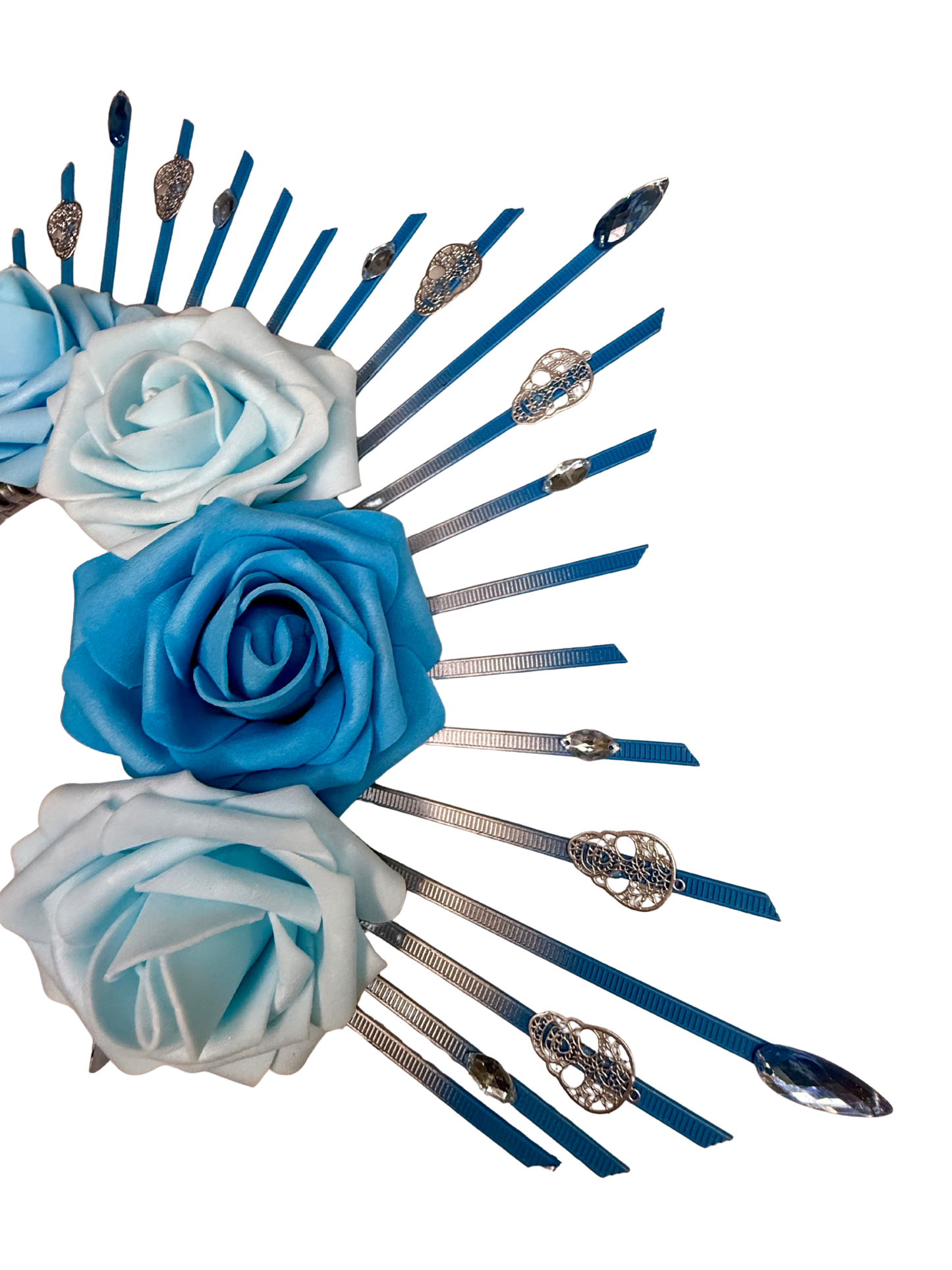 Sugar Skull Flower Crown