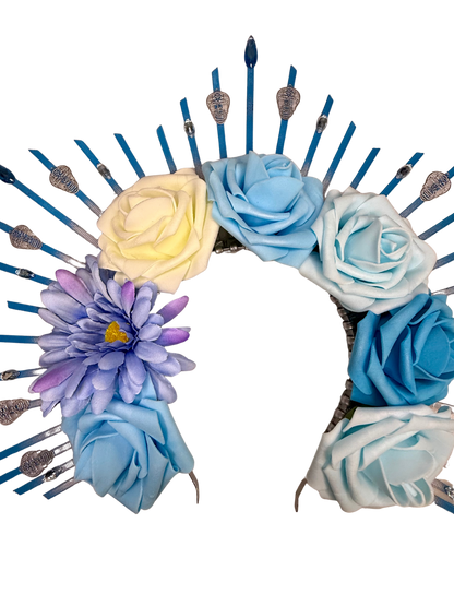 Sugar Skull Flower Crown